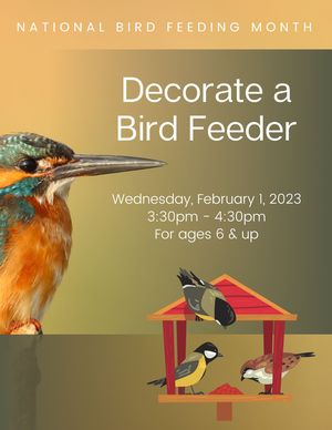 Decorate A Bird Feed